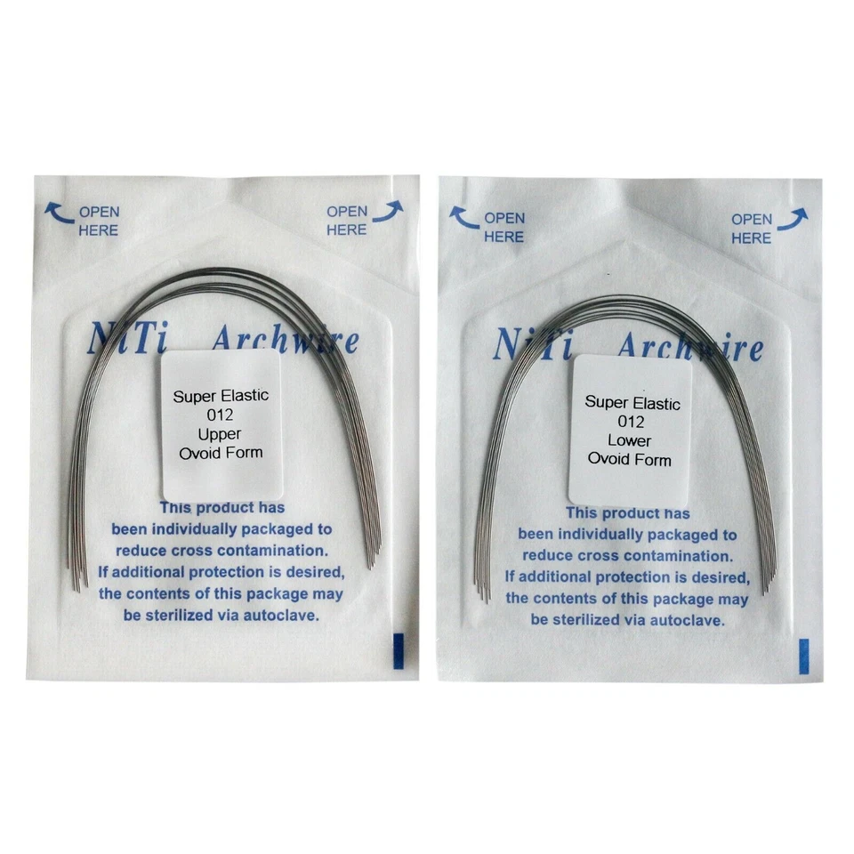 Orthodontic wires Ovoid (NiTi Round)