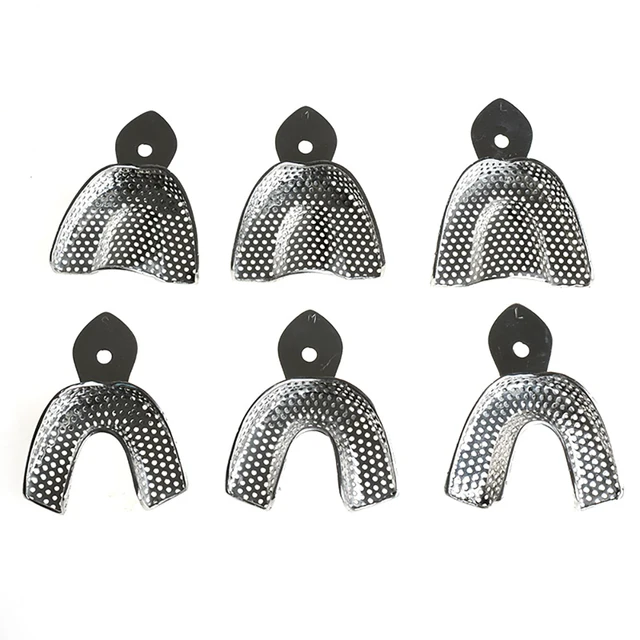 Metal Impression Trays Set