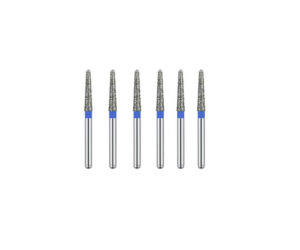 High Speed Diamond Burs Taper Flat Ended