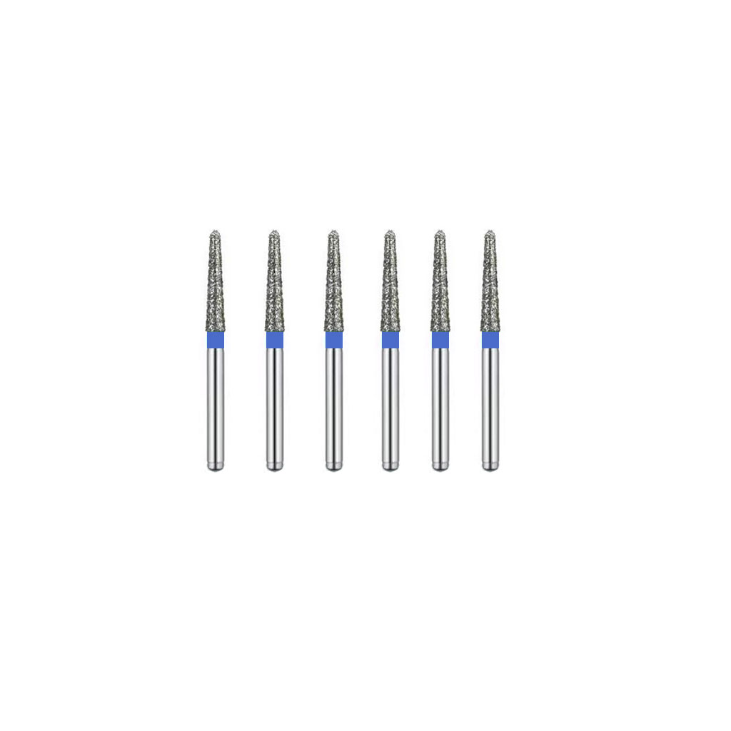 High Speed Diamond Burs Taper Flat Ended